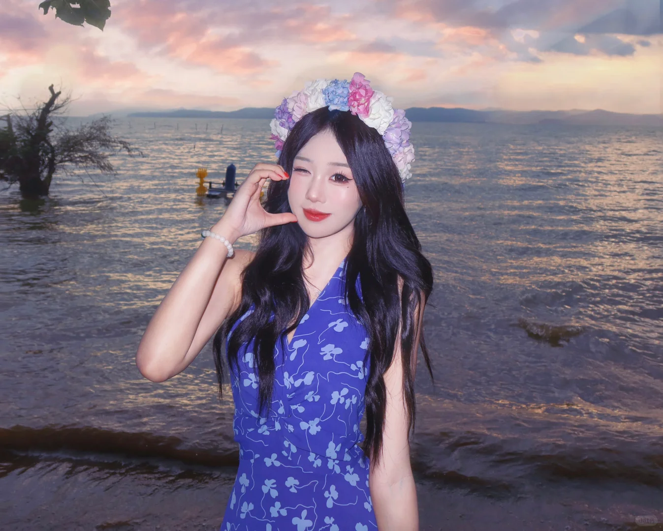 在捞鱼河湿地公园独属于我的moment