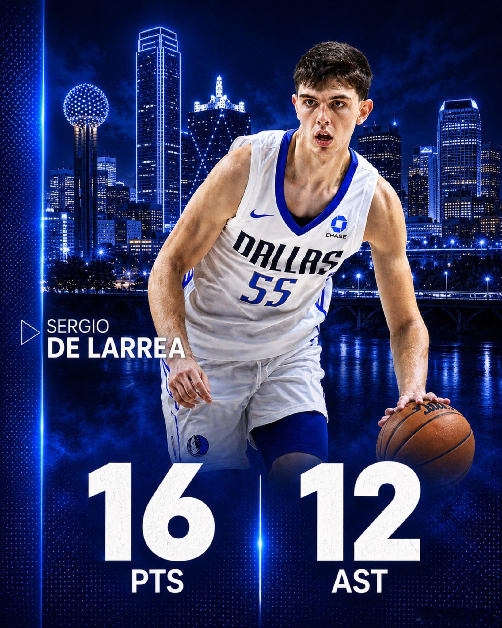MFFL 夏季联赛第3场，我牛96比88战胜灰熊。拉雷亚16分1篮板12助攻1盖