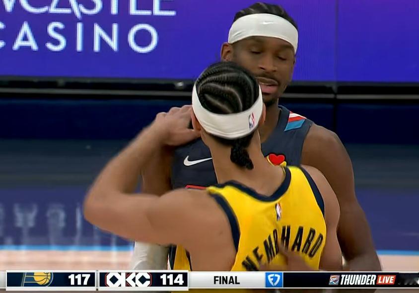 雷霆赛季第9败，竟然是来自步行者。都知道步行者这赛季的主线任务，但显然输谁都不想