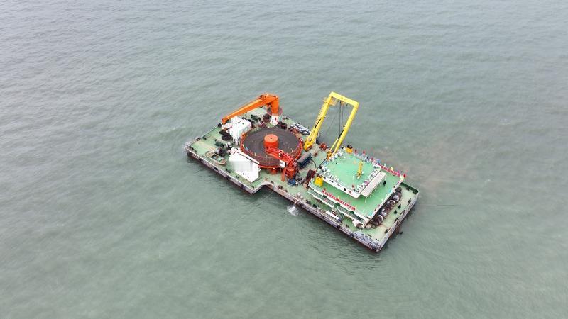 我国海缆输电技术突破意义非凡。像广东阳江三山岛±500kV直流海缆工程，标志着深