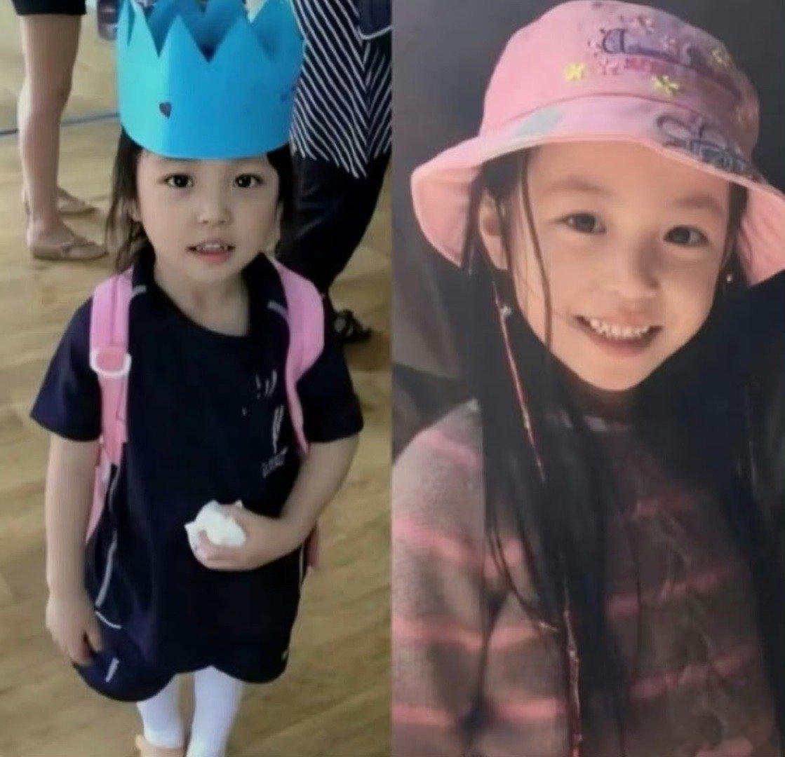 小四月长这么大了这是小燕子的女儿吗，转眼居然都这么大了，记忆中还是小孩子呢，还是