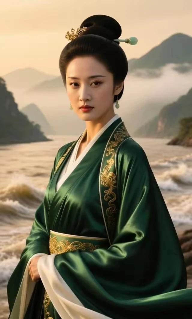 大江东去浪淘尽。
淘尽千古风流人物。
是非成败转头空。
青山依旧在，几度夕阳红。