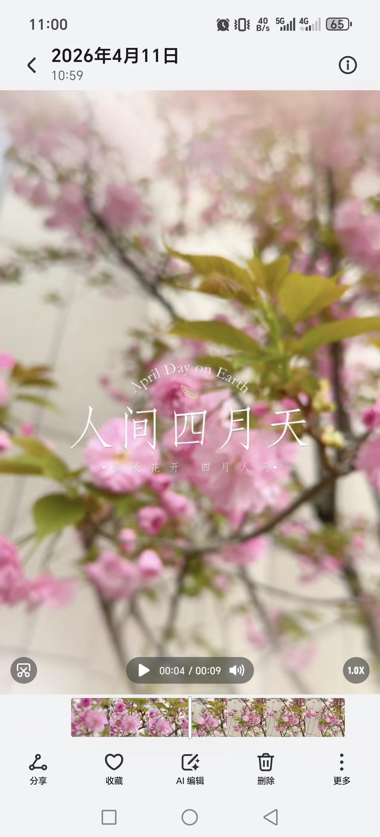 现在大家都喜欢拍照，我觉得不是为了炫耀，而是想把转瞬即逝的温柔好好留住。
怕风景