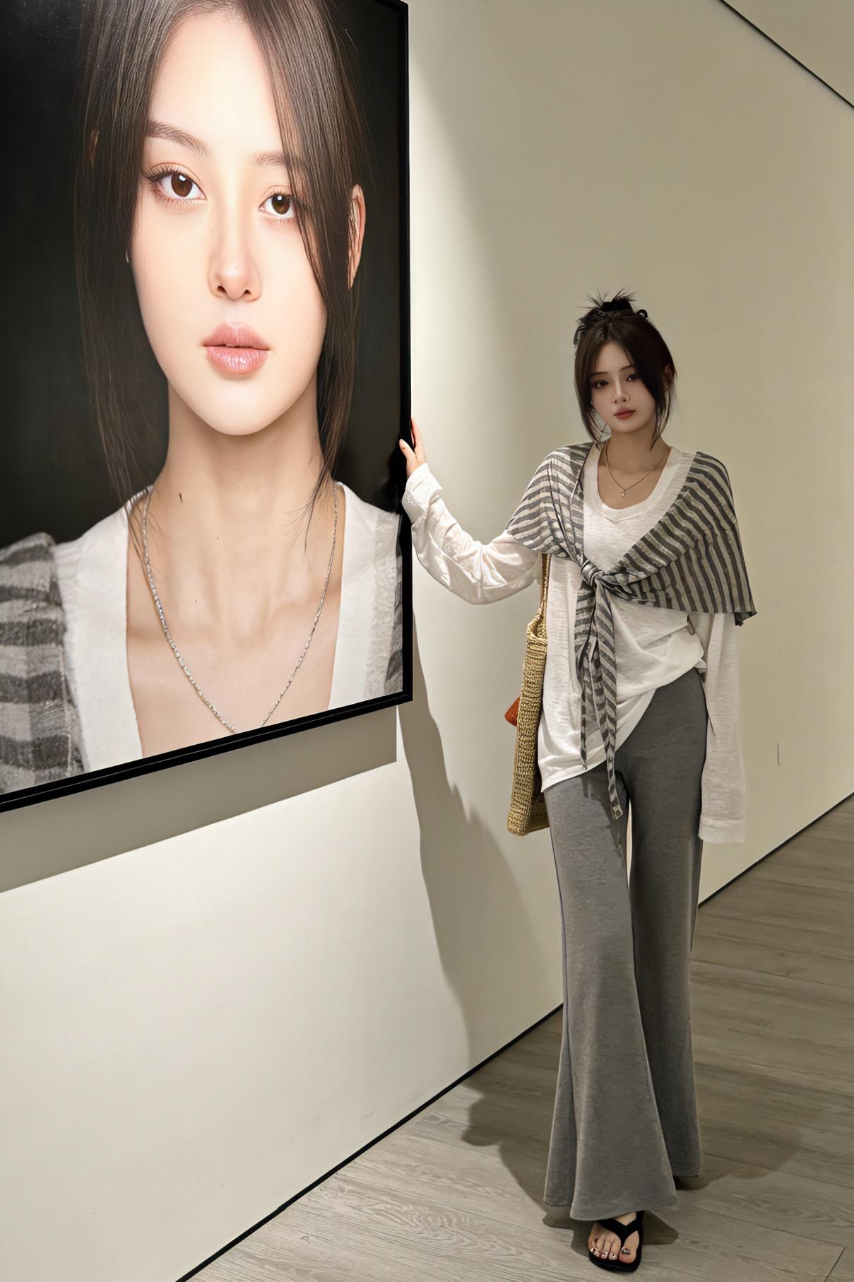 穿搭的尽头是极简风。