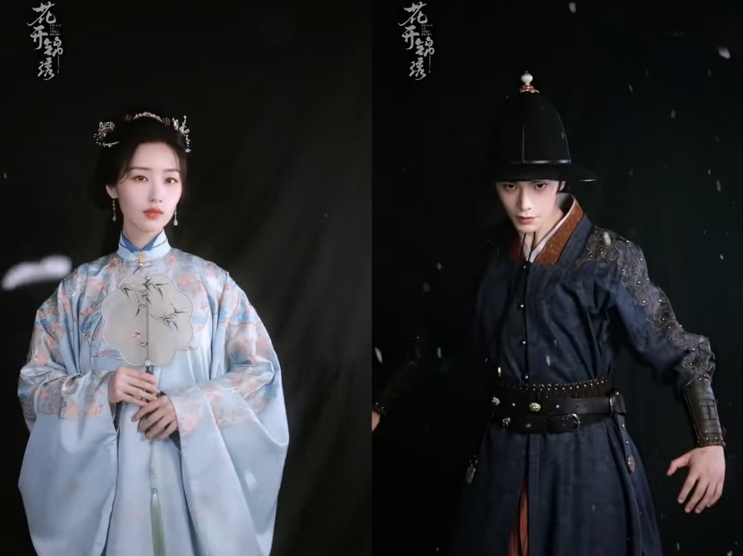 花开锦绣开机｜丁禹兮X邓恩熙改编自吱吱的《花开锦绣》丁禹兮饰演赵凌邓恩熙饰演傅庭