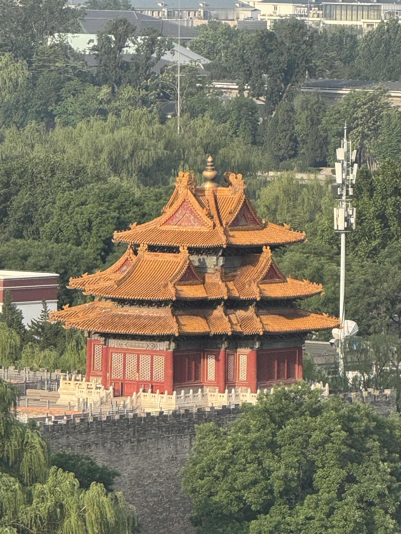 景山公园/万春亭看故宫全景