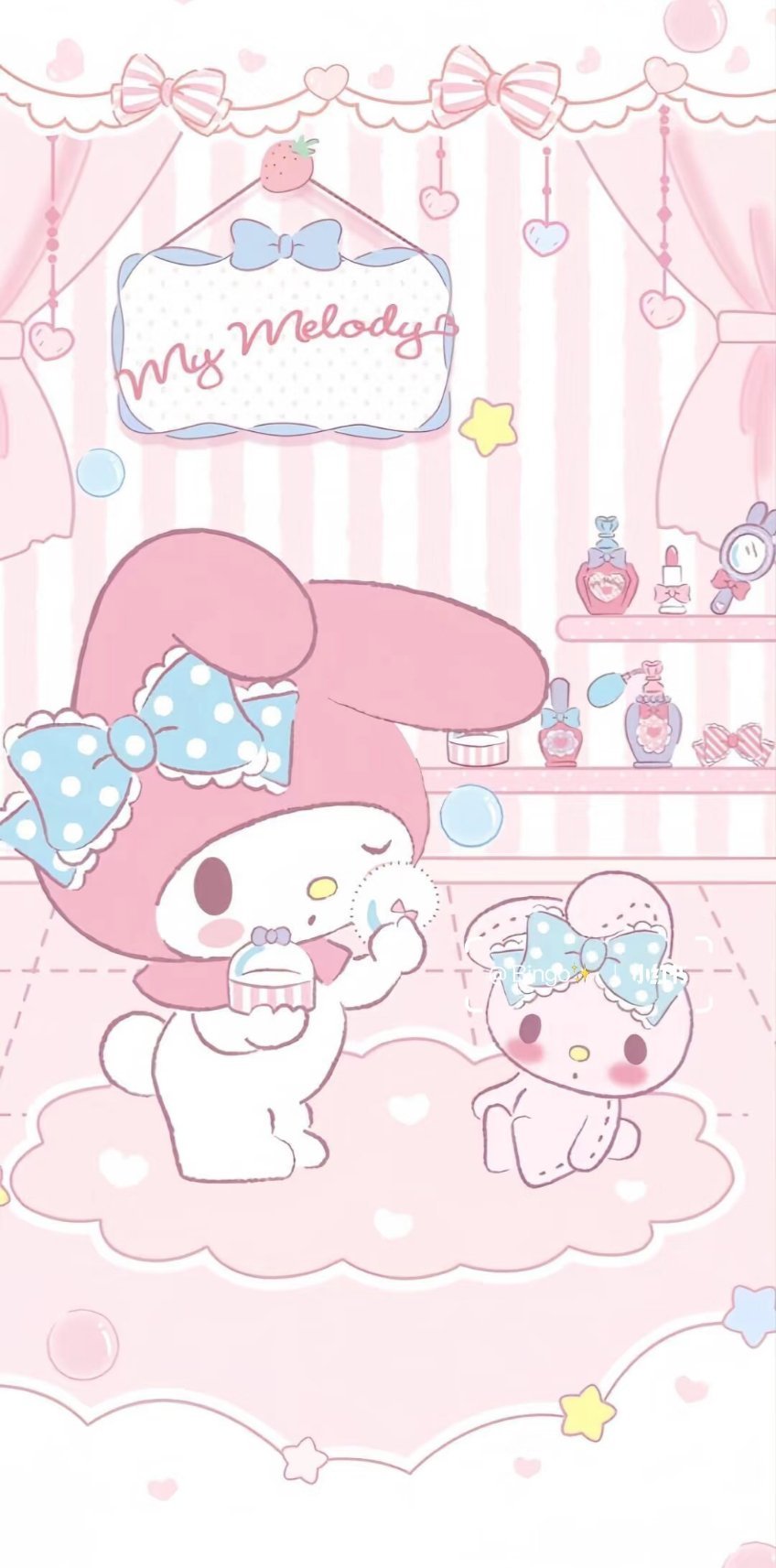 美乐蒂 超治愈de美乐蒂壁纸🎀生活没有一帆风顺，坎坷皆是成长的勋章。熬过无人问