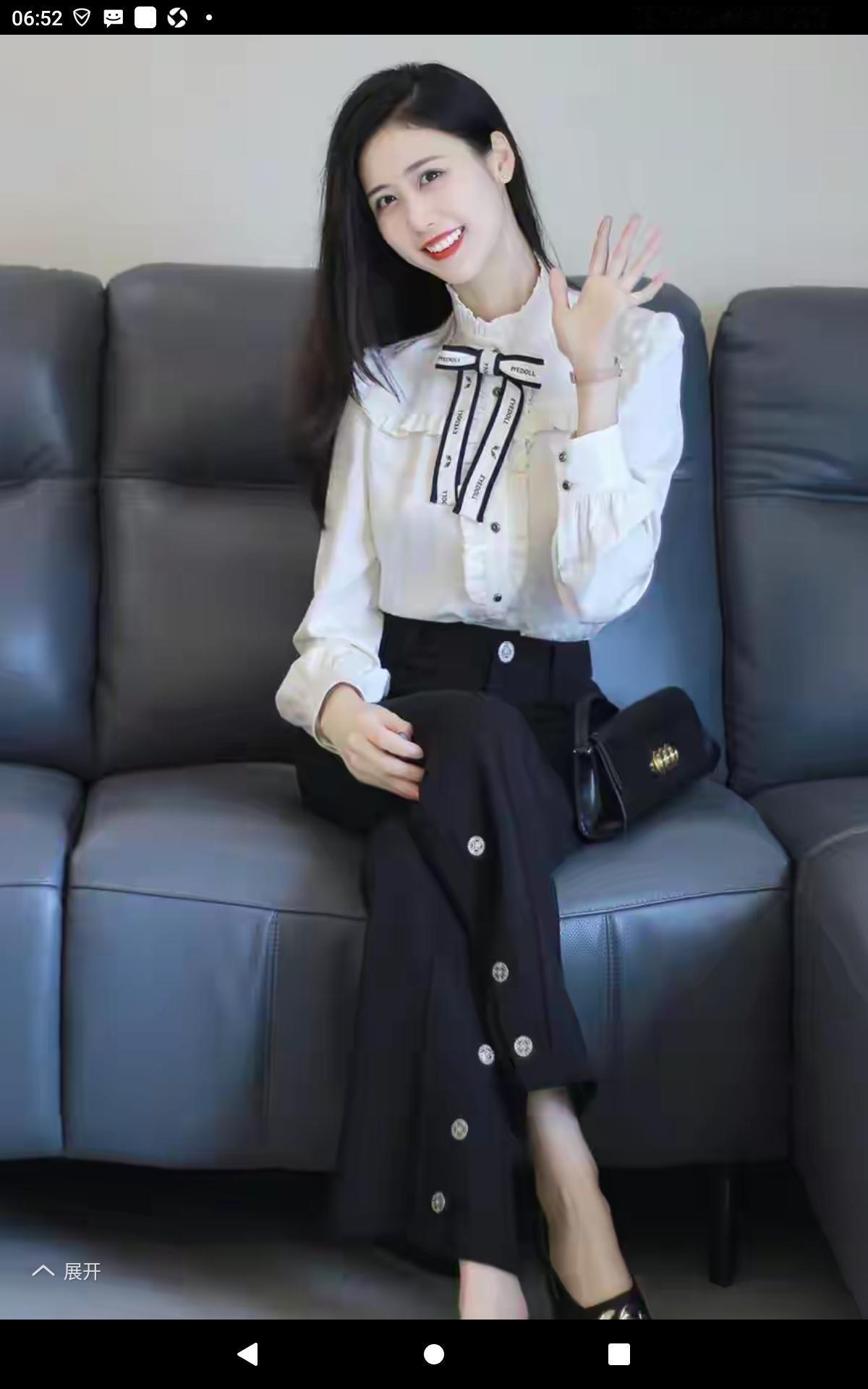 你们喜欢什么类型的美女就这样的女人我喜欢！好看美美美！有魅力！