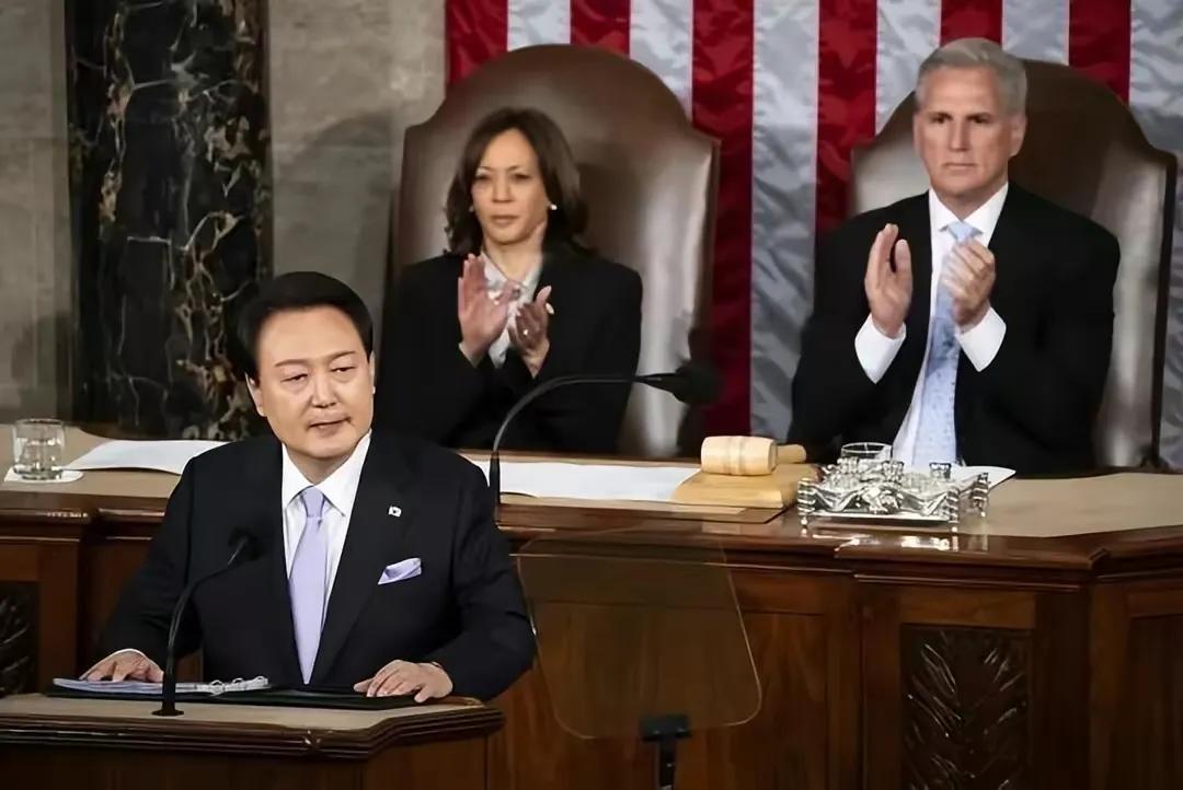 韩国访美还大谈特谈长津湖之战，你这是哪壶不开，用自己的意念把水烧开，然后滚烫的开
