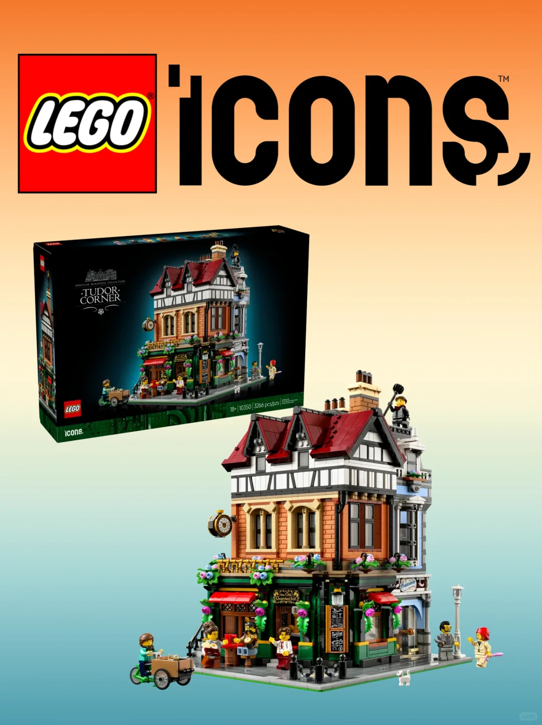 【乐高新品】新街景英伦街角来啦！