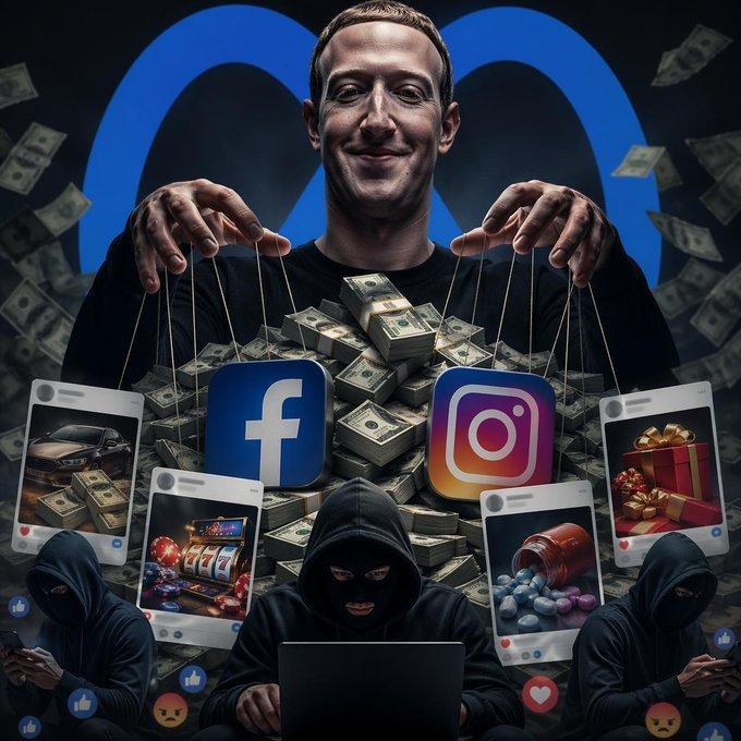 新闻：Meta 正在秘密从诈骗广告中赚取数十亿美元！去年 Meta 从与诈骗、非