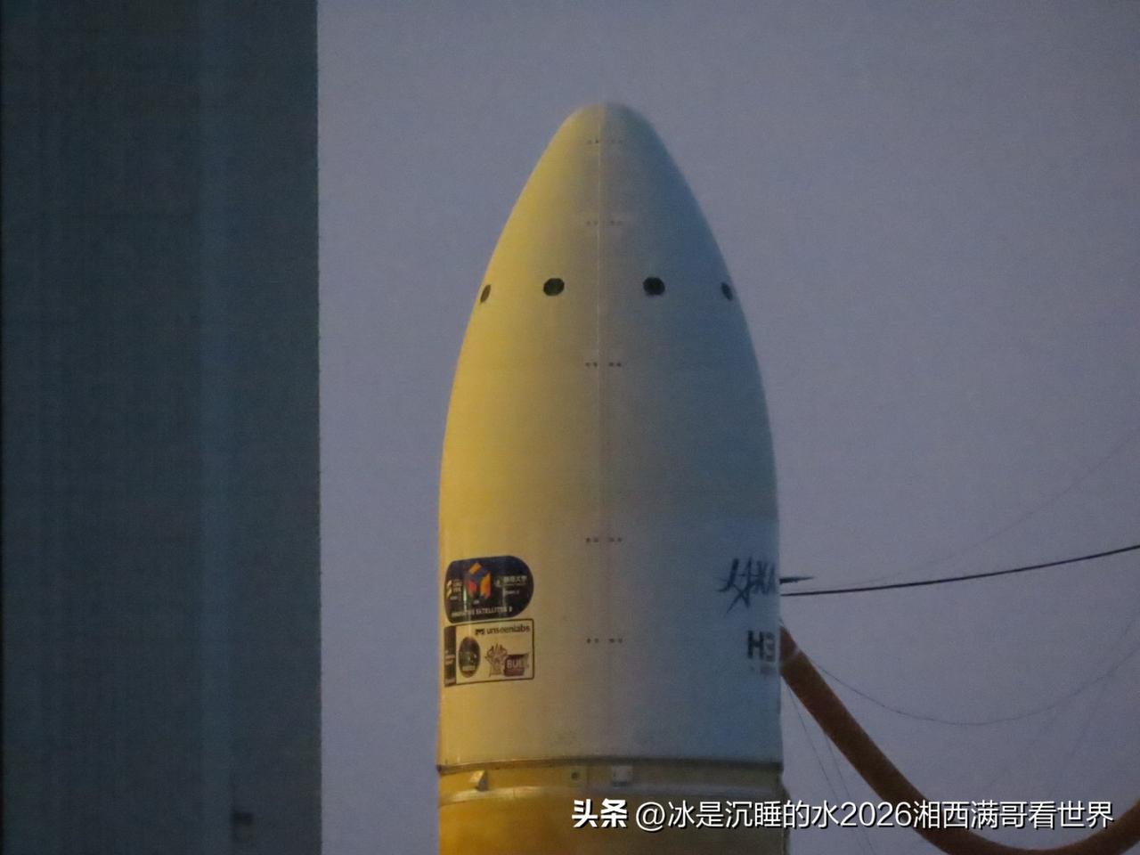 北京时间2026年6月12日8时53分，日本从种子岛太空中心使用H3-30S运载