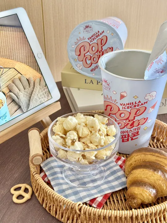 零食界已经发展成这样啦？？？冰淇淋爆米花🍿