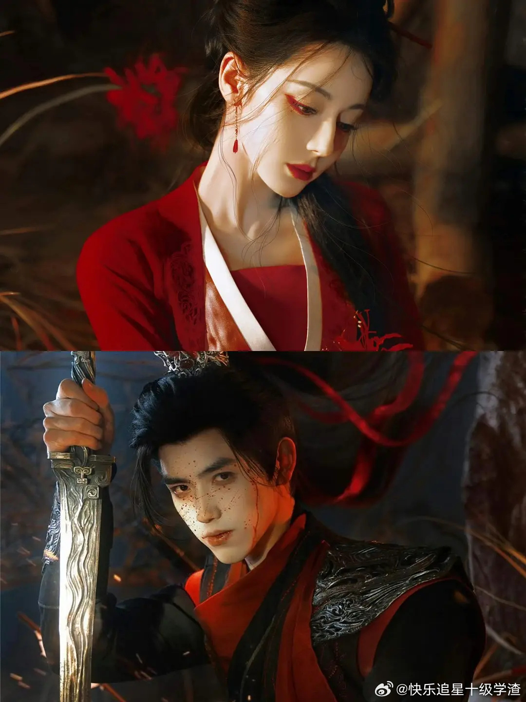 迪丽热巴陈飞宇这组好有感觉 