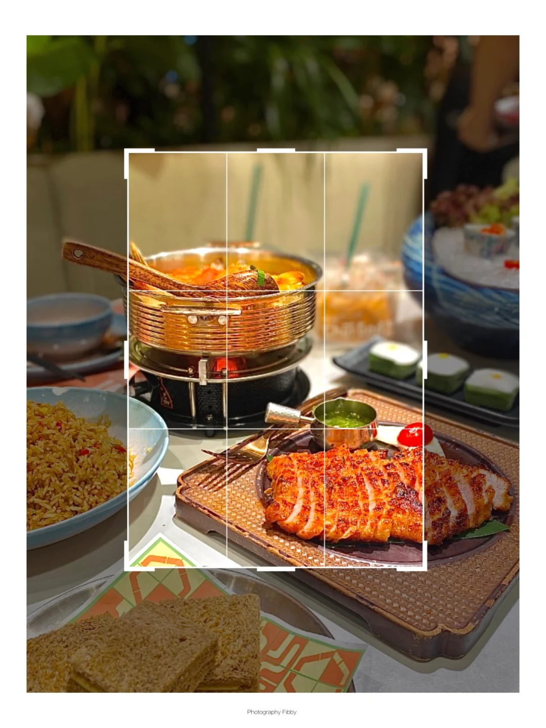 探店这样构图➕滤镜秒变食欲氛围感海报