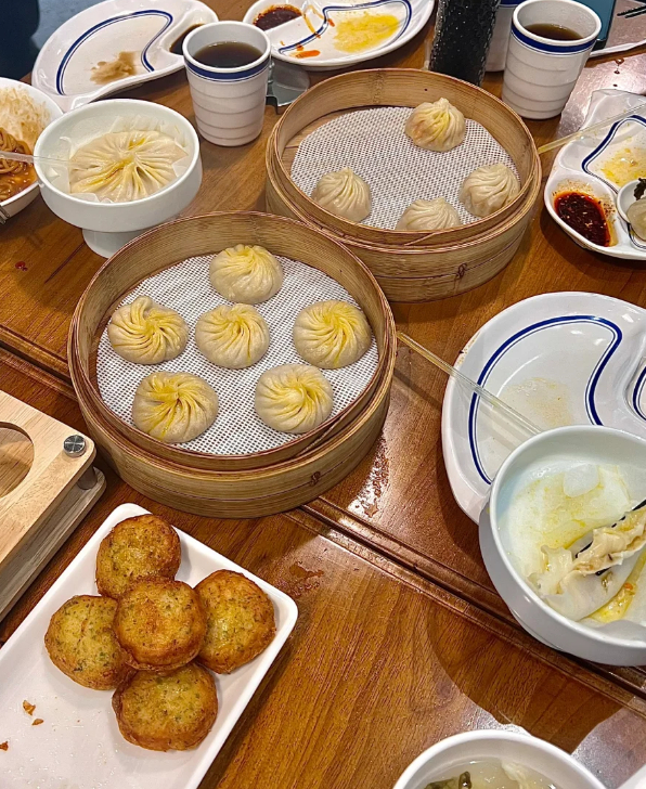 每天早上吃了无数次的蟹黄包🦀️🥟 