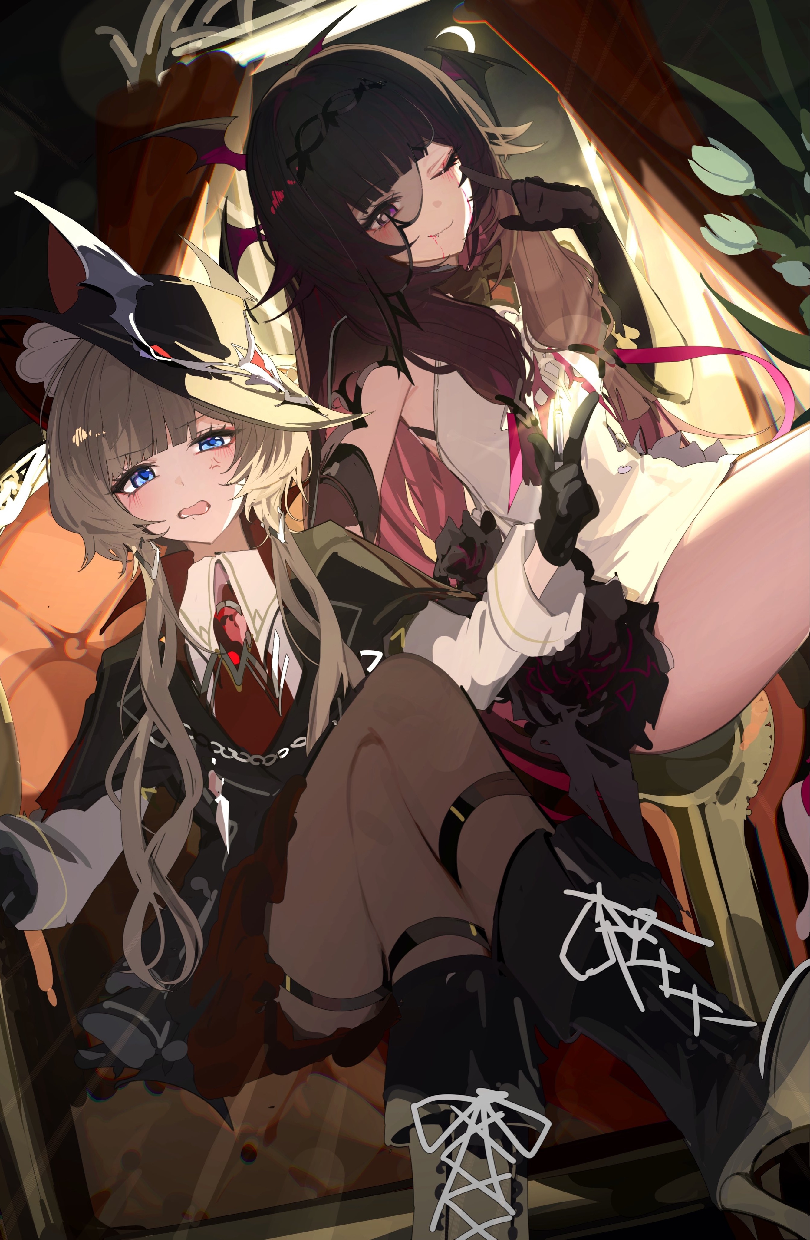 动漫吸血鬼与猎人画师：まぐねっとpid：96316285 