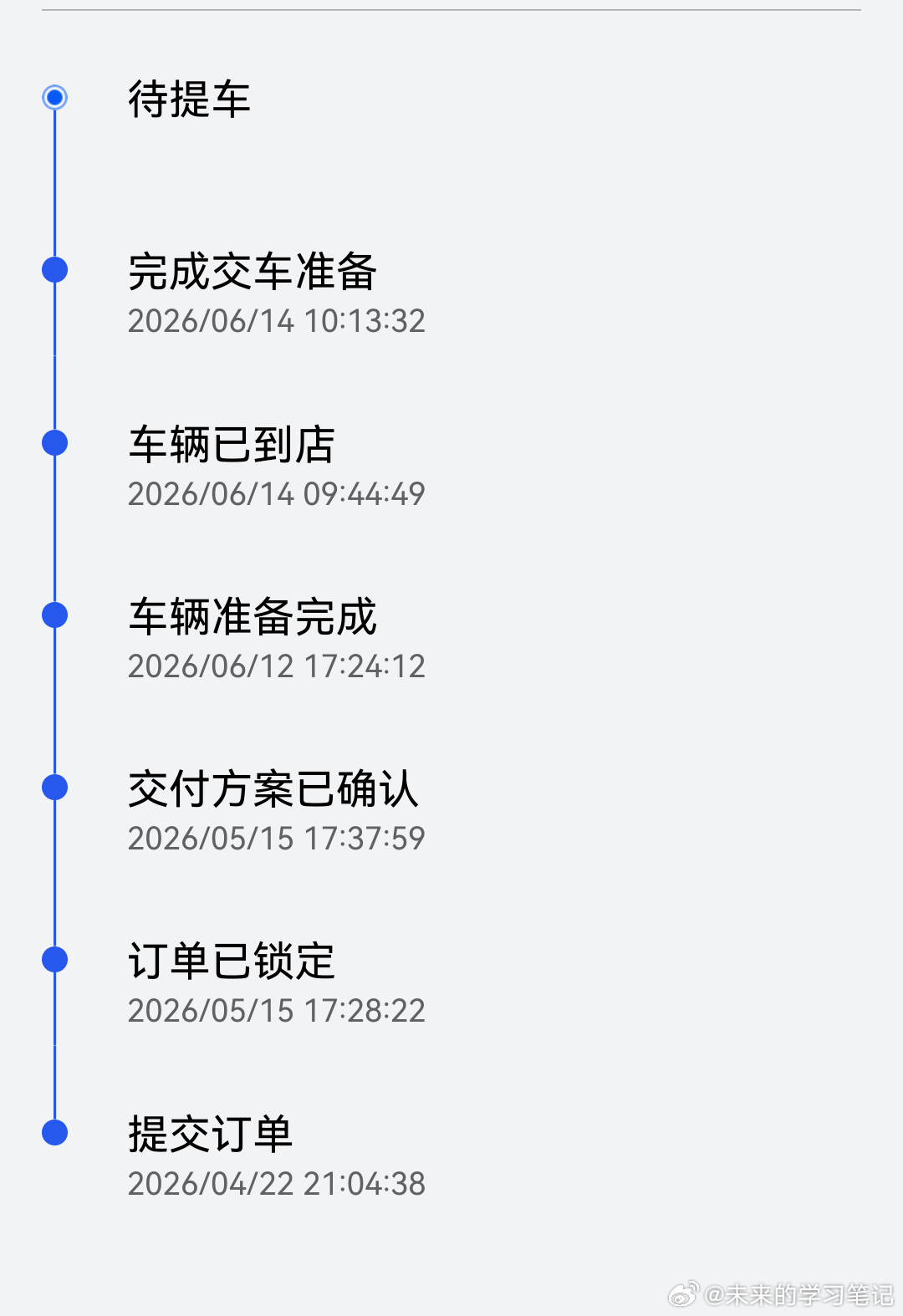 准备回家提车了，月底上海见