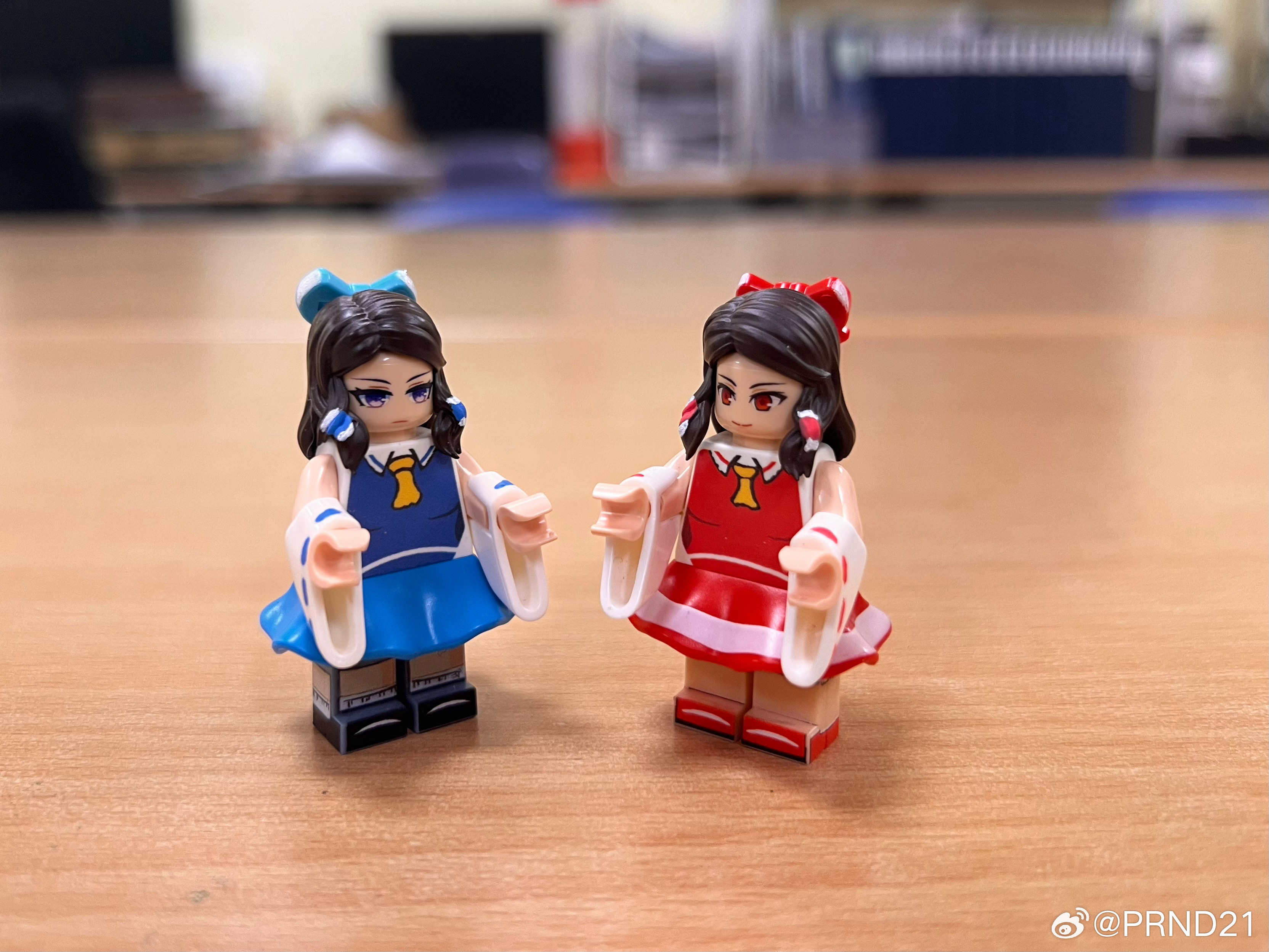 弥补了乐高缺少青灵梦（博丽灵梦2P）的遗憾