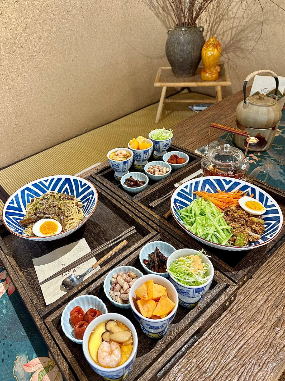 来白沙古镇这家咖啡就为了这碗好吃的面🍜