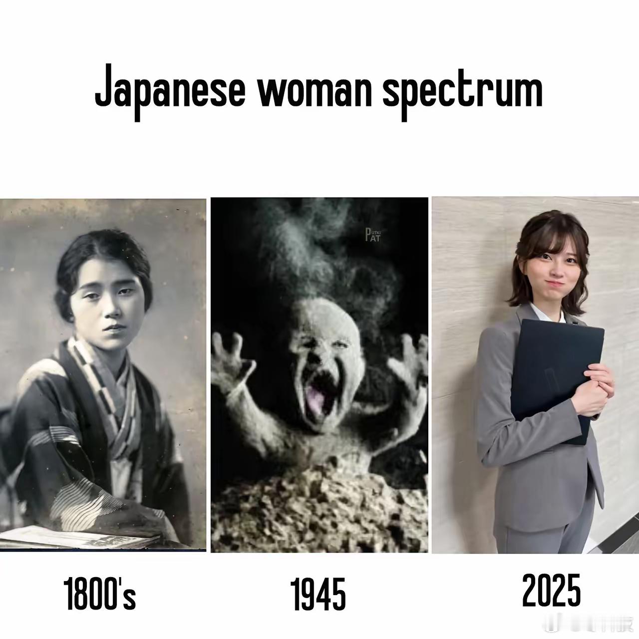 一个美国人发的帖，这是想表达辐射改变基因？[费解] ​​​
