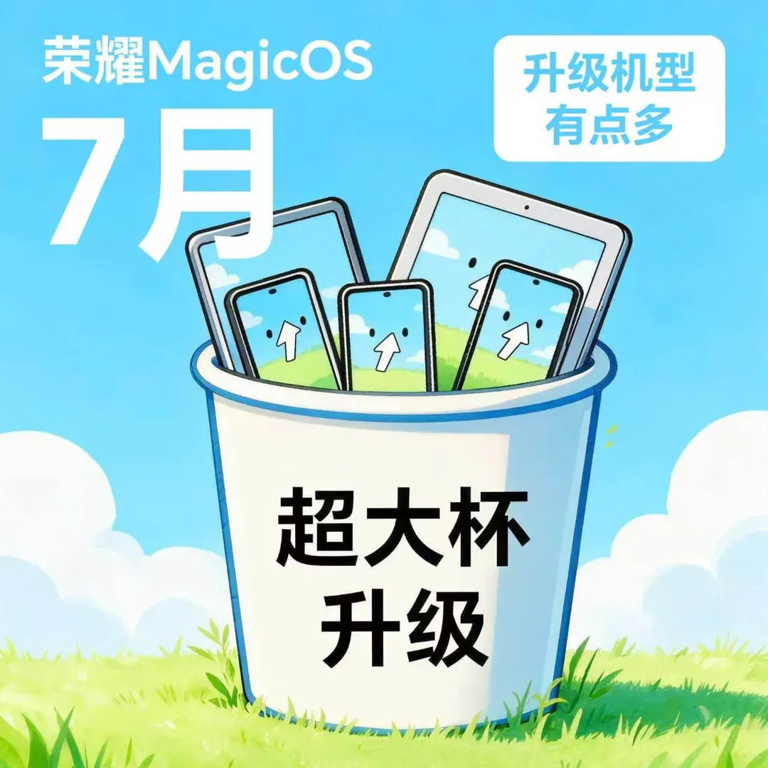 荣耀MagicOS 10的7月更新来了