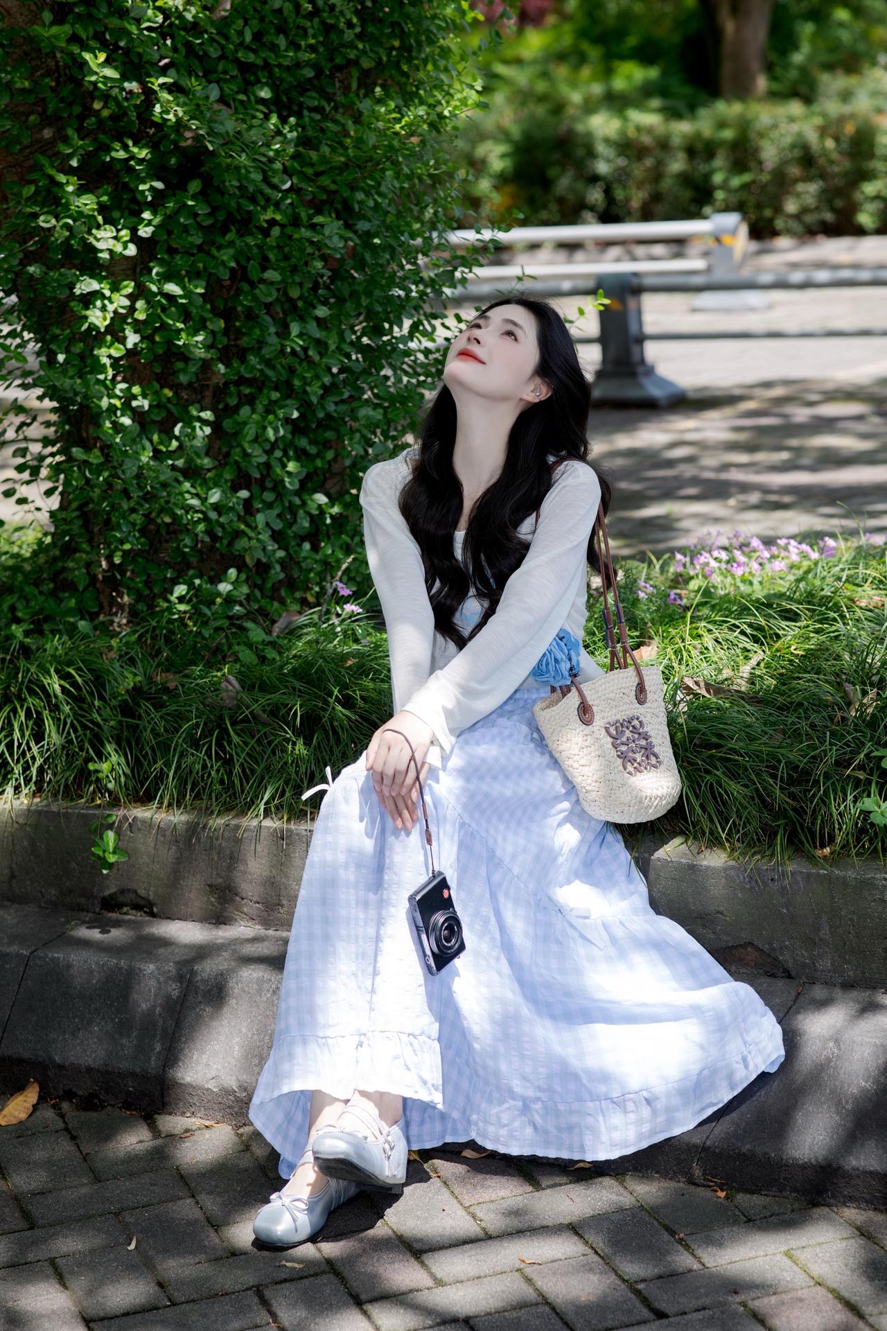 夏季穿搭 出游穿搭 小个子穿搭 温柔穿搭 少女感夏日ootd