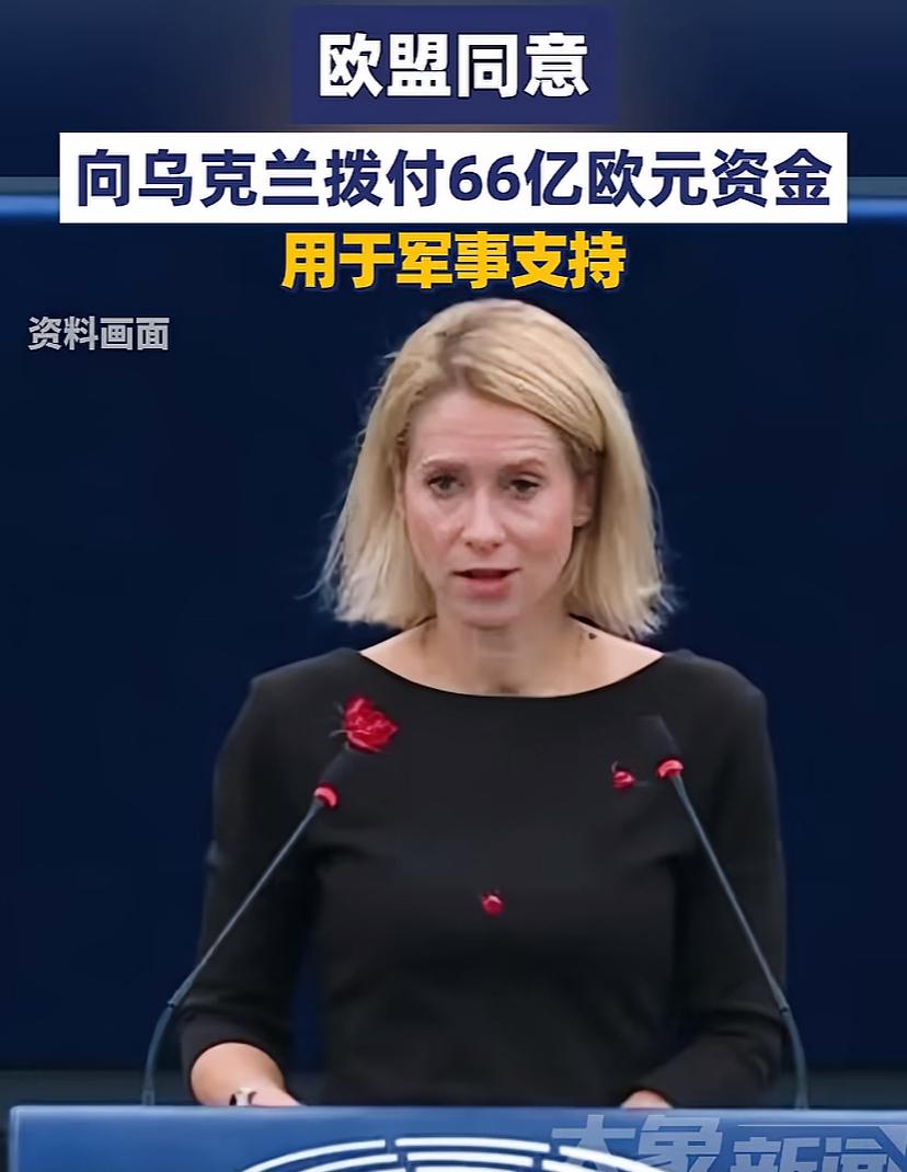 欧公子还是有钱，又向乌克兰拨付66亿欧元，用于军事支持，照这么个打款速度，泽连斯