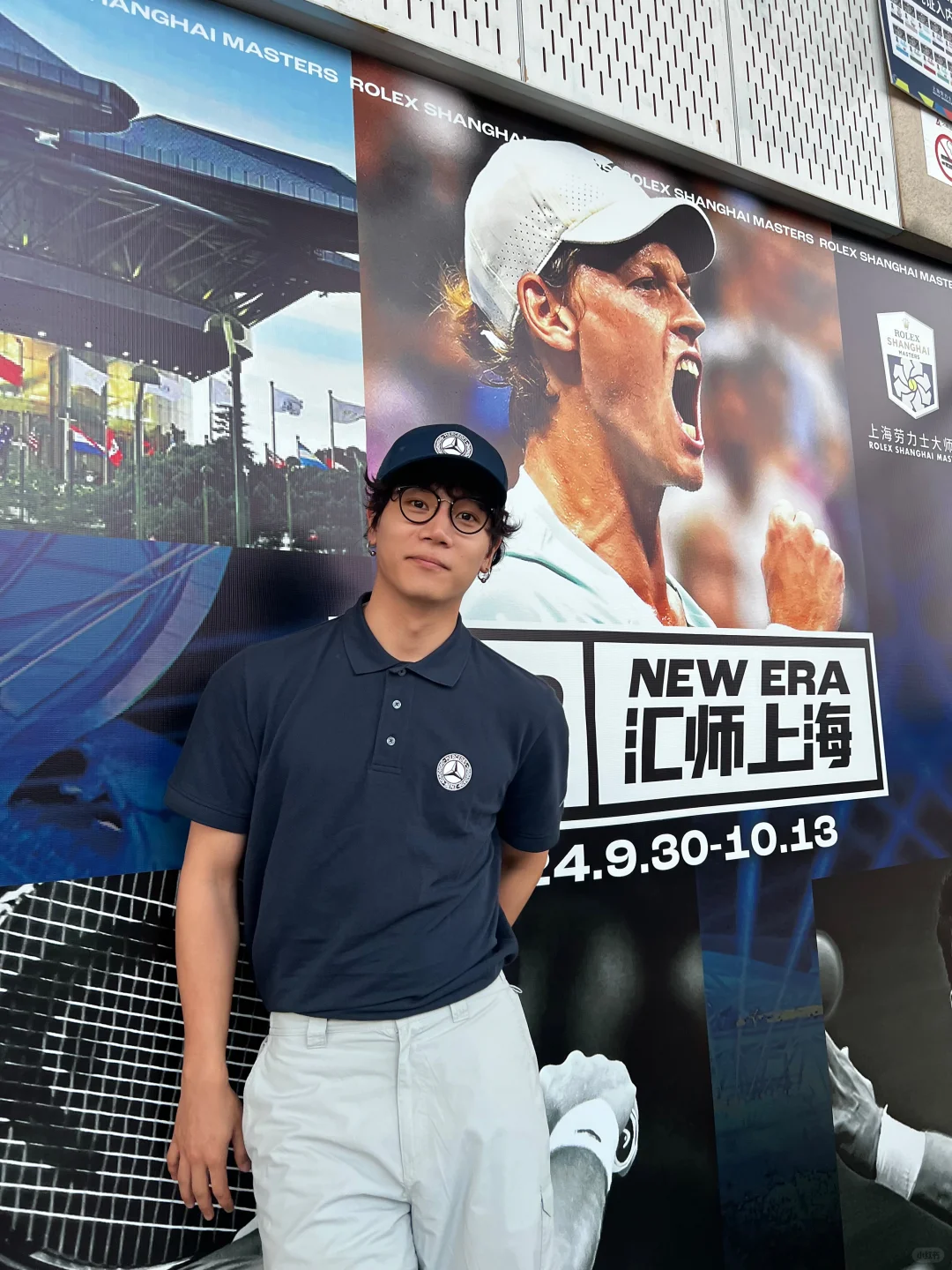 人生第一场劳力士大师赛🎾差点儿笑晕过去