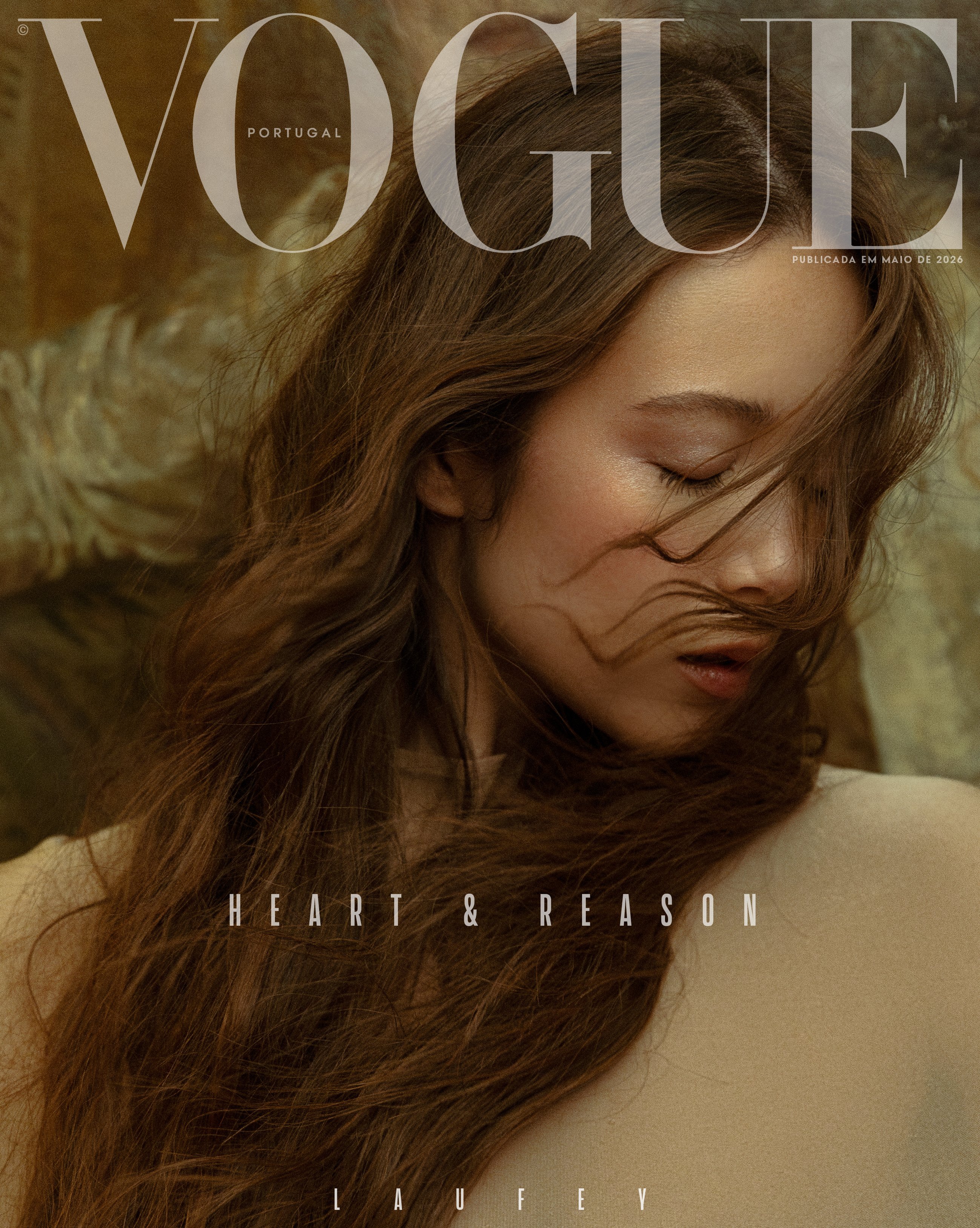 【睛彩视鉴】Laufey 林冰 最新登上 VOGUE Portugal 封面一览