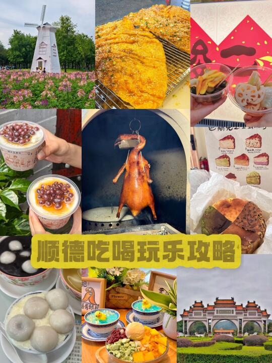 顺德暑假逛吃指南🧭