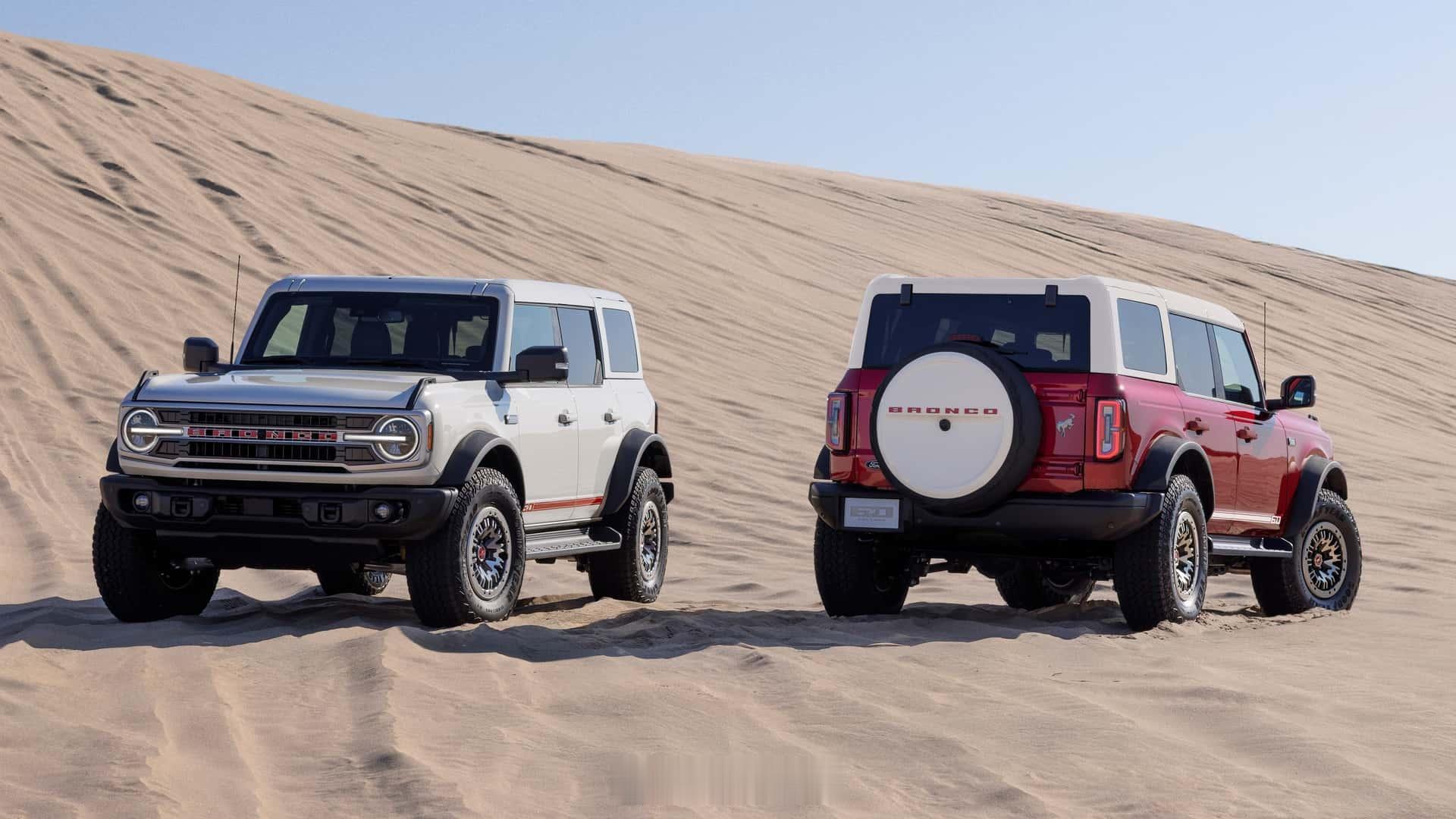 福特Bronco 60周年套件 福特Bronco 60周年套件，带回了Bronc