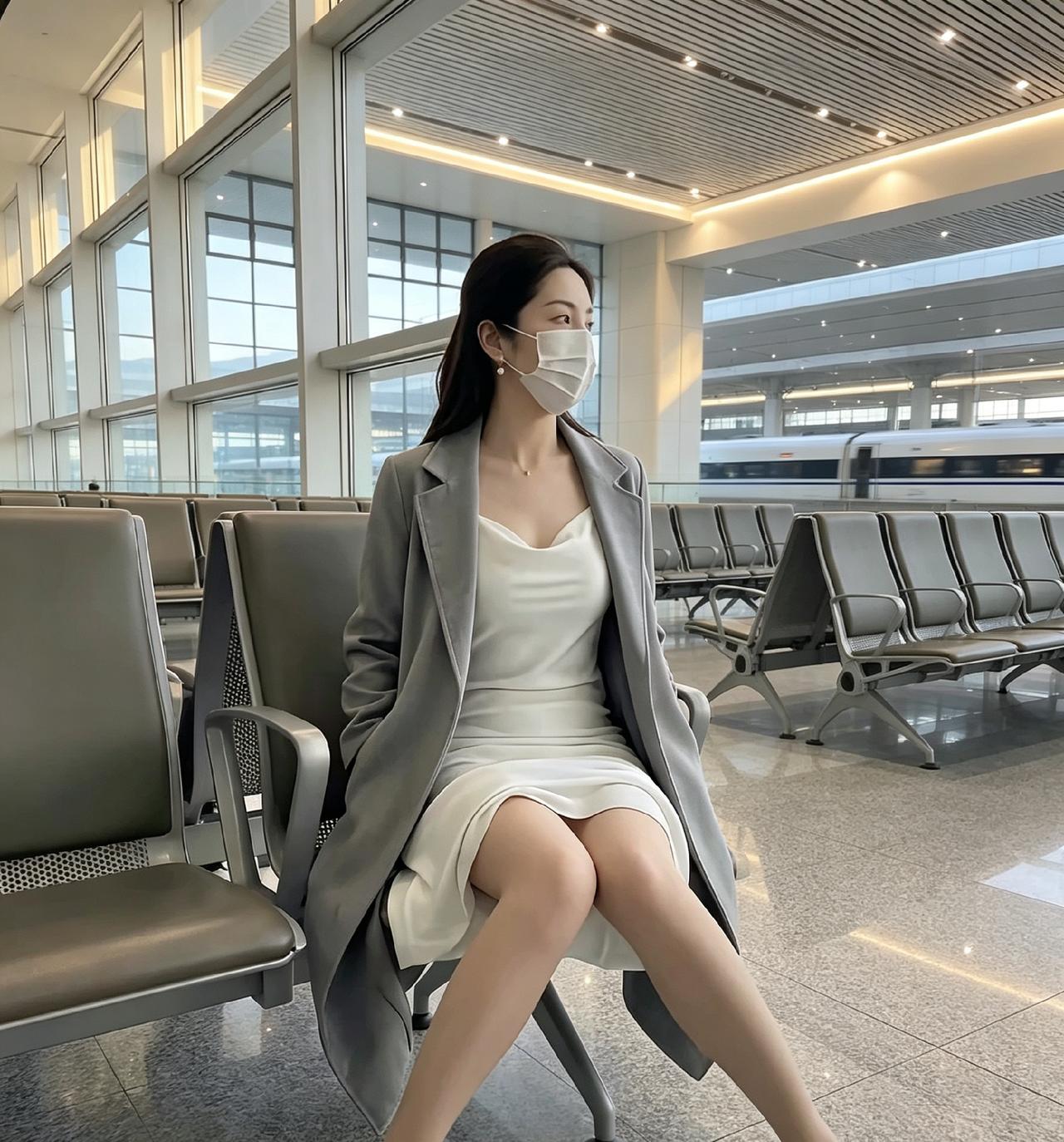这美女气场强大，如何搭讪？