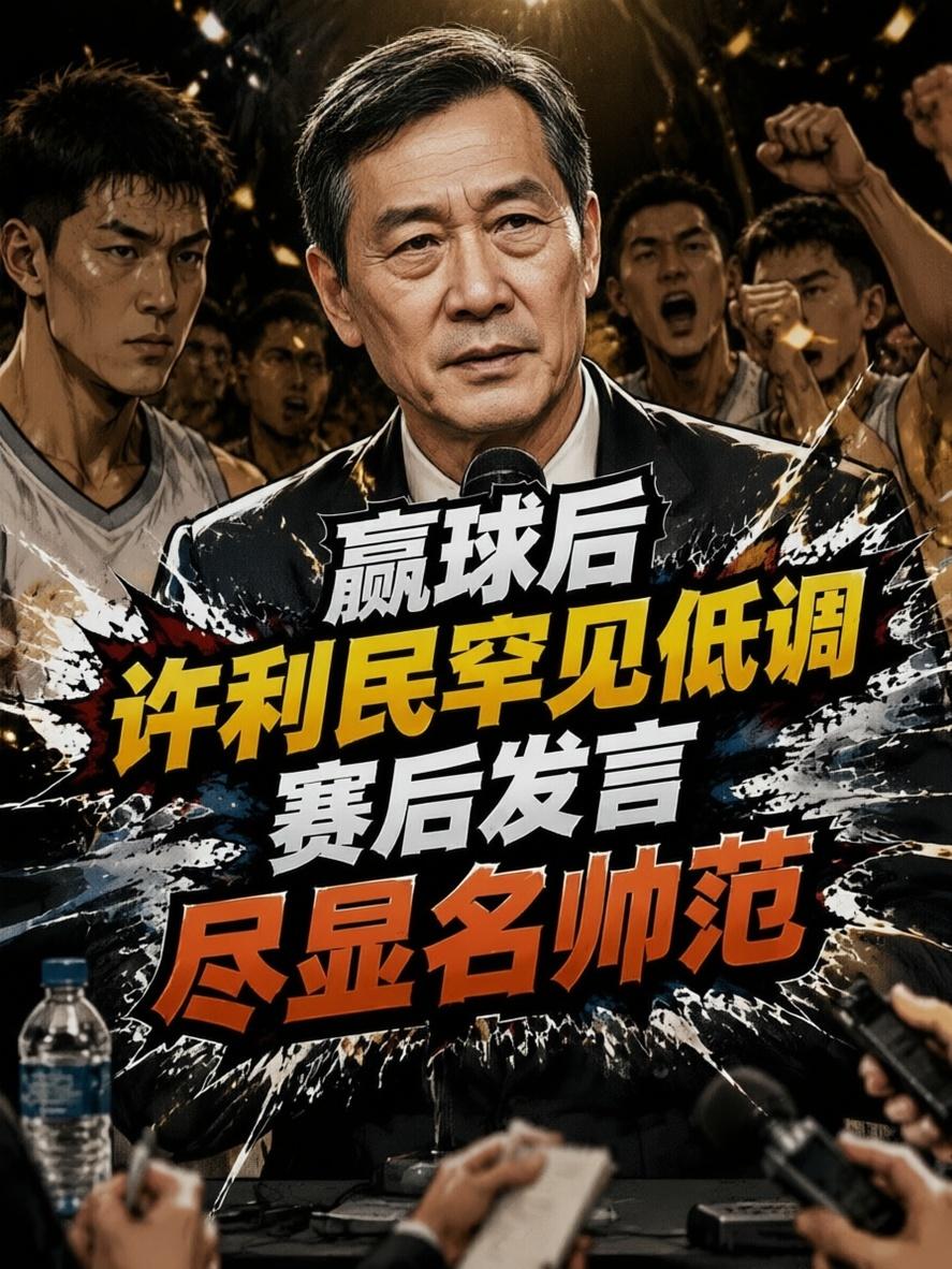 许利民赛后不再高谈阔论，这番话反而更显名帅沉稳！就在上场遭遇战，当北京队以99: