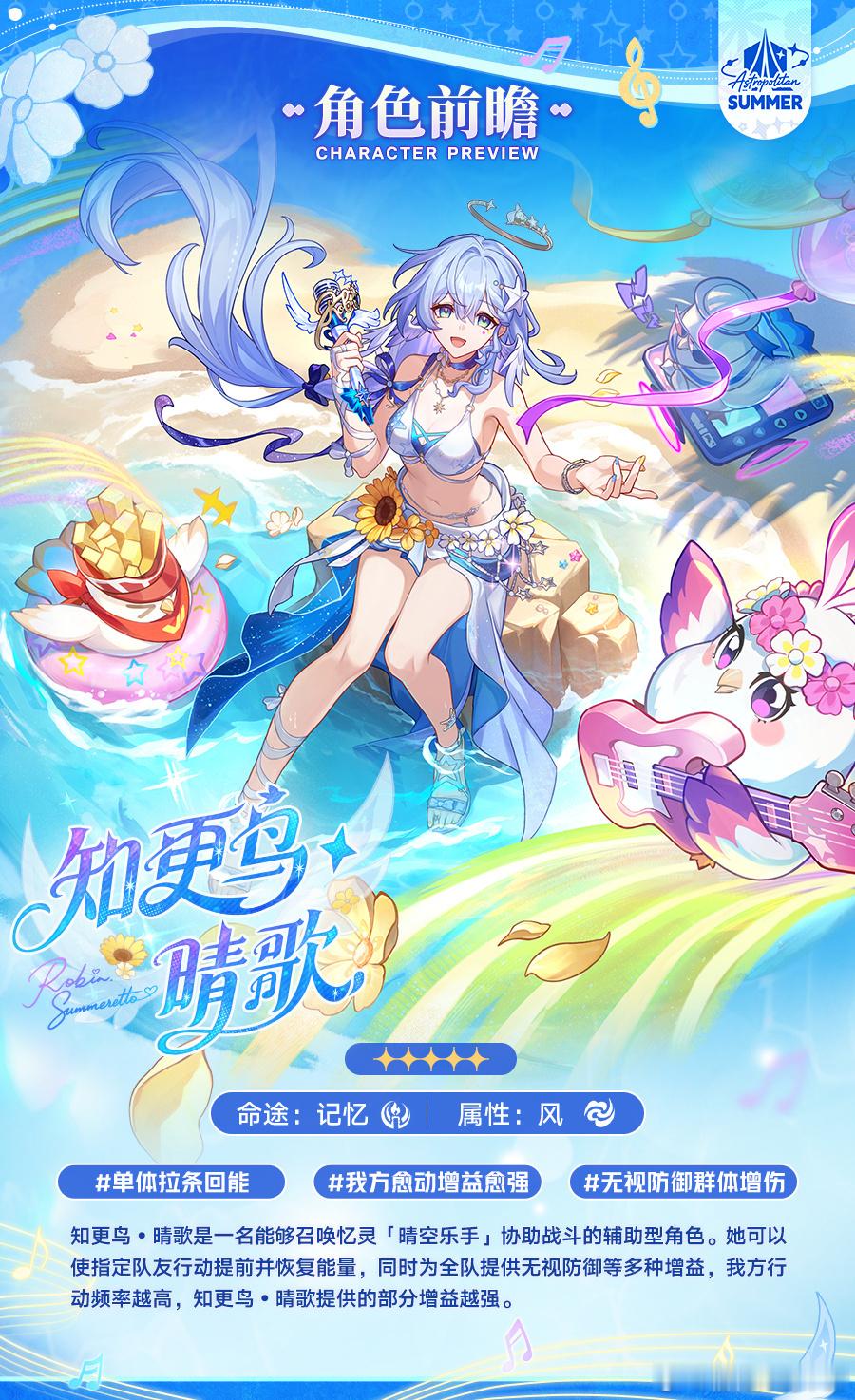 崩坏星穹铁道[超话]崩坏星穹铁道SP知更鸟晴歌真的万能辅助！气氛值叠起来之后减防