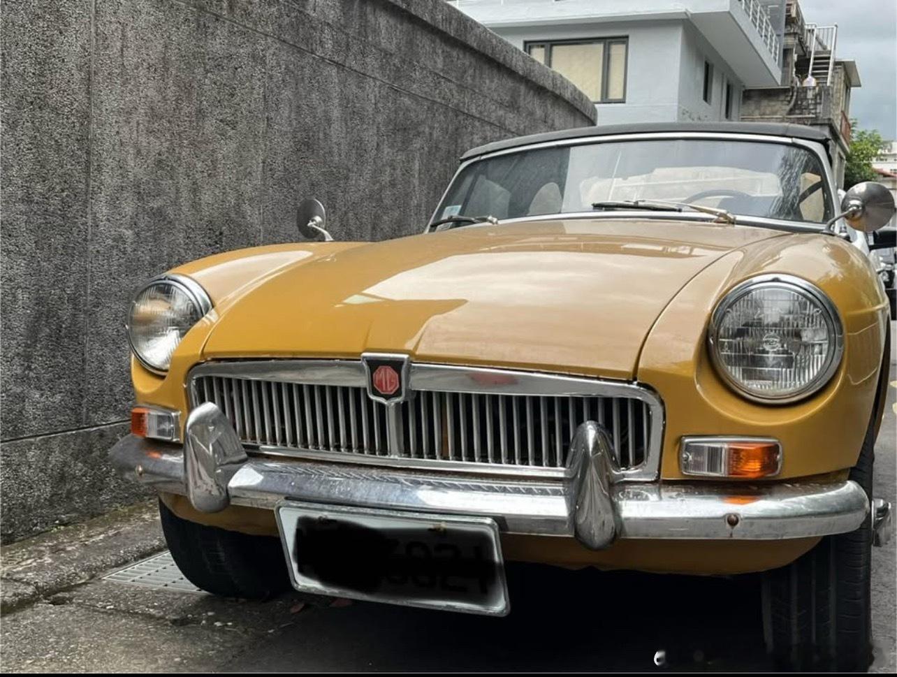 台湾老车🇬🇧1974年MG  Convertible ​​​