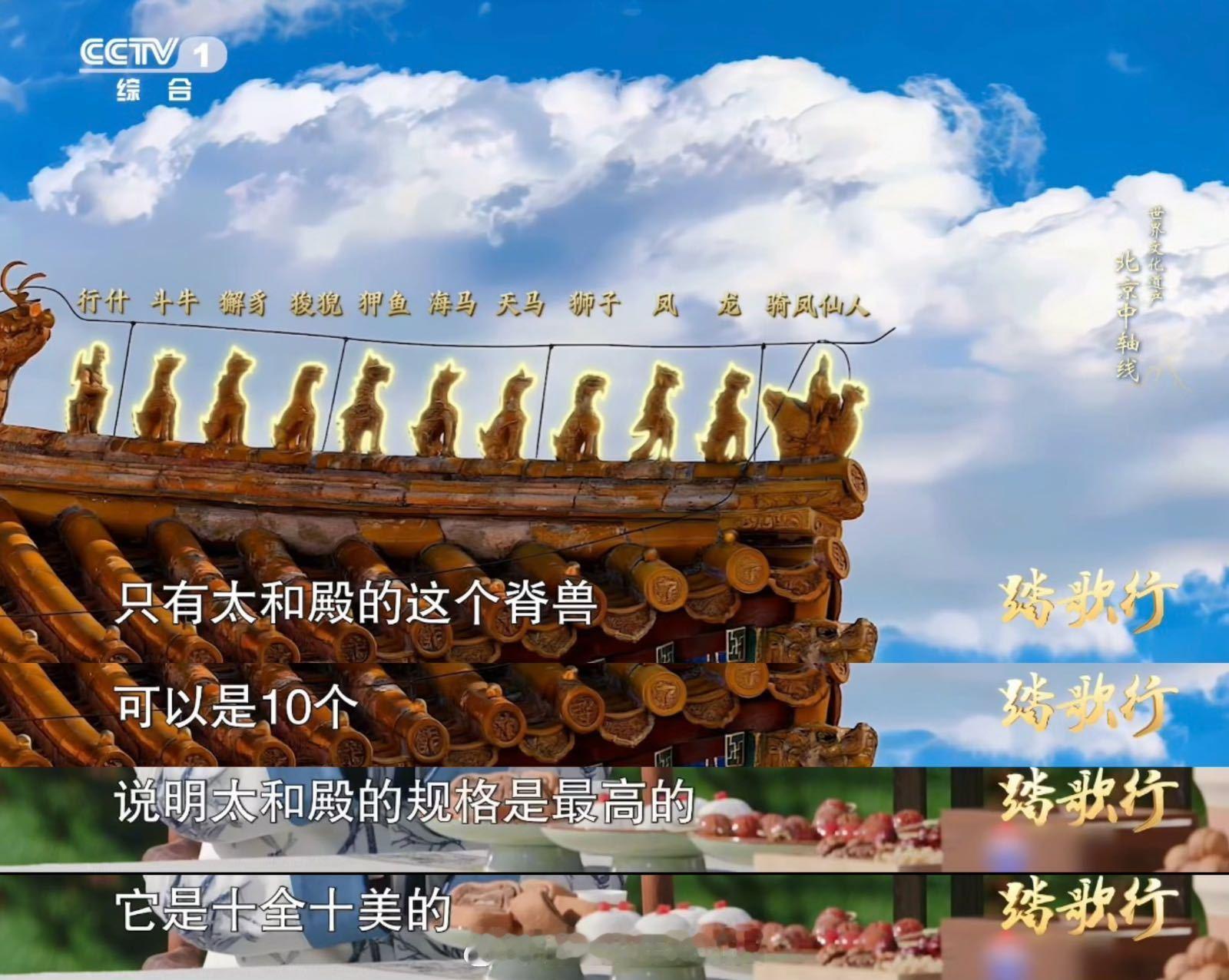 一段顺口溜记住10个古建神兽终于认识古建的屋脊兽了 去故宫千万别只看红墙黄瓦！太