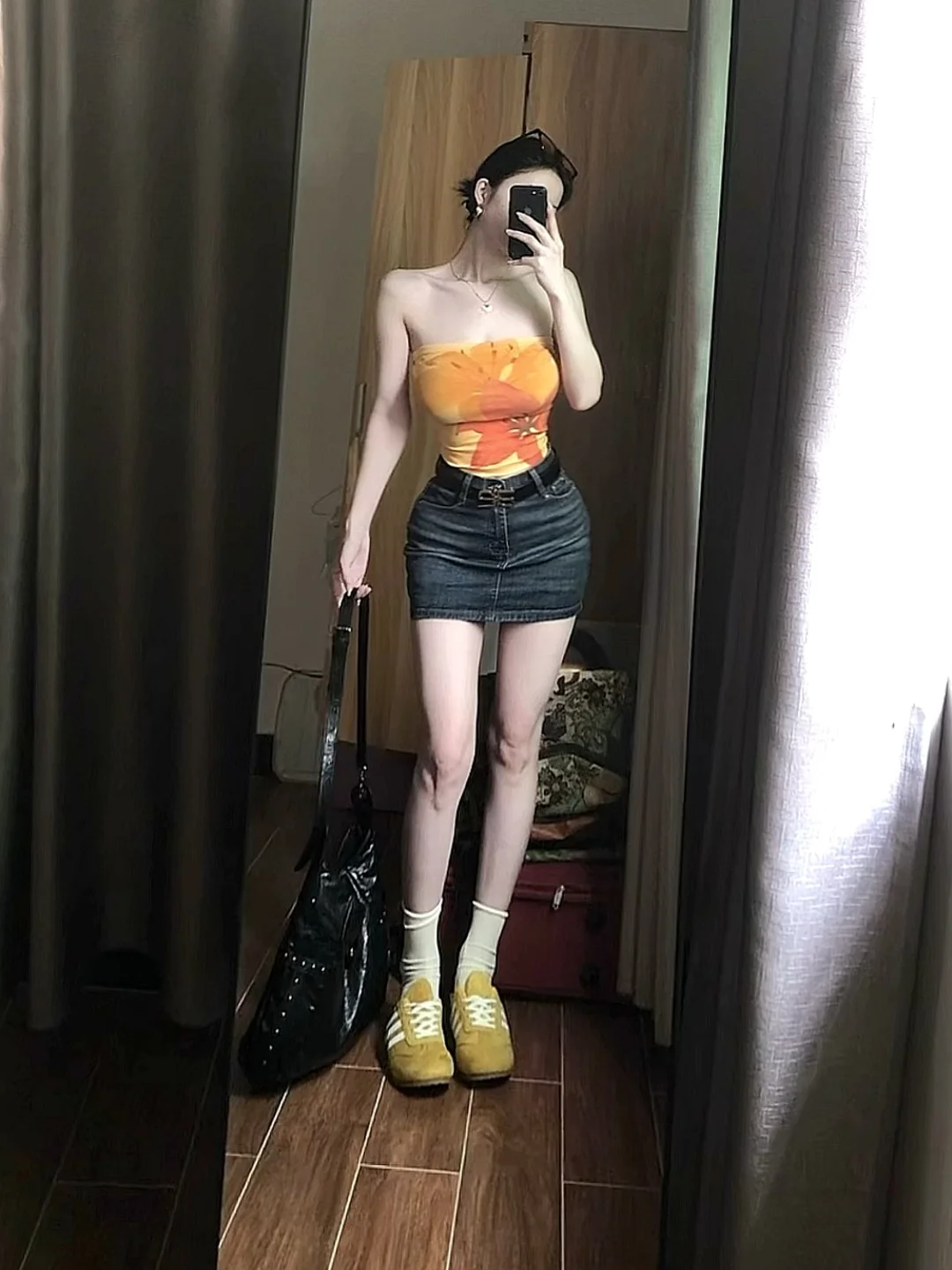 眼前一亮的美女感穿搭！谁懂！