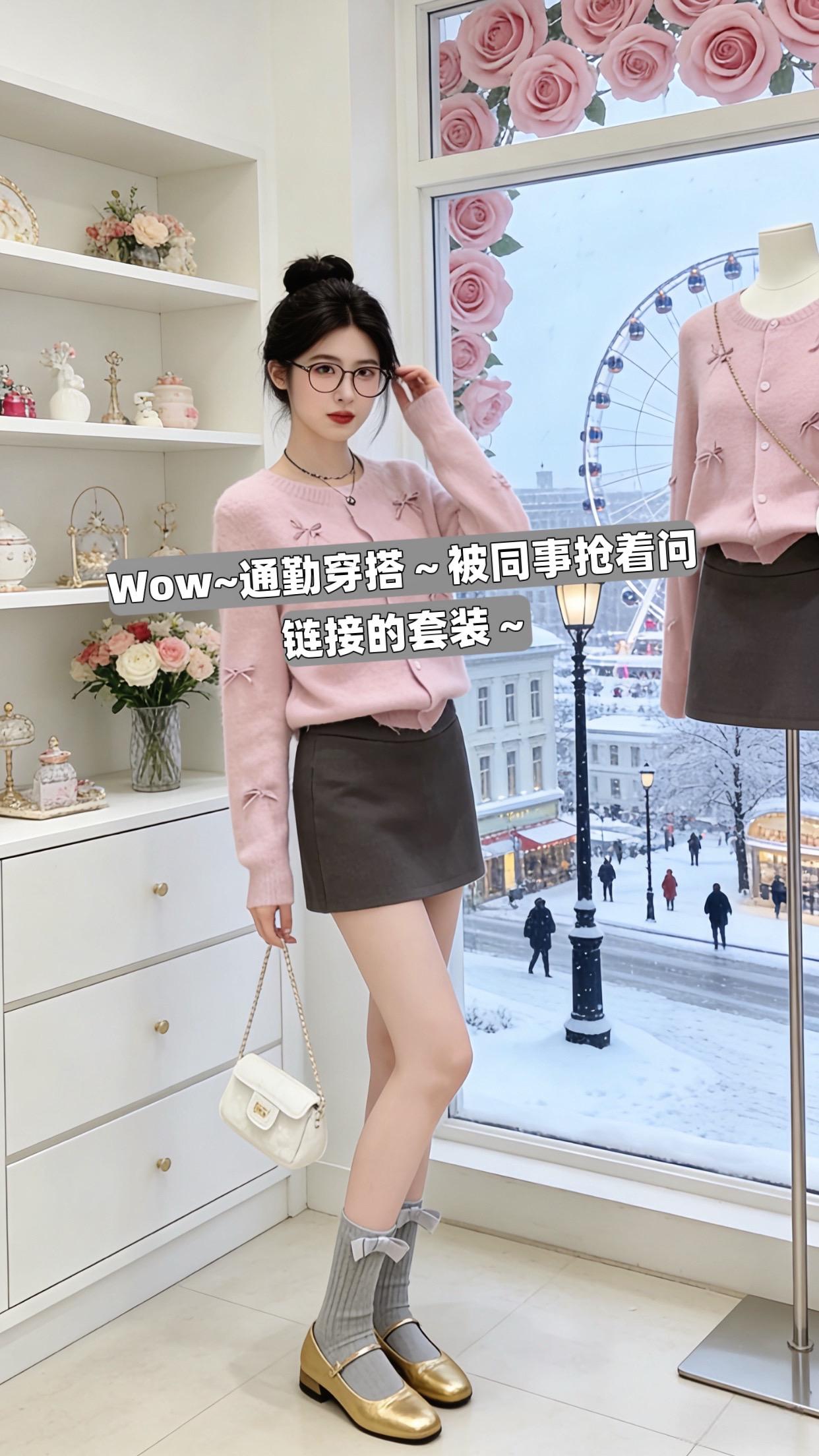 小个子穿搭 通勤搭配 这是不会输给年龄的美 可甜可酷可温柔不一样的我 冬季搭配