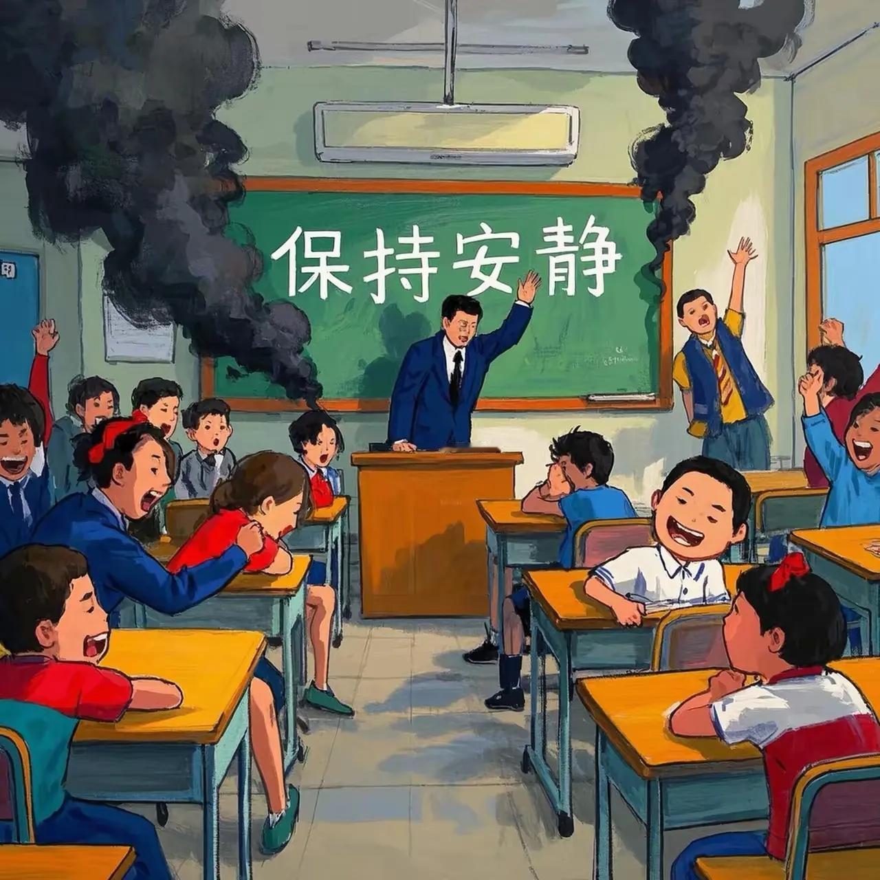 打不得，骂不得，罚不得，老师啊，先保碎银二两后保命吧……
        跪安吧