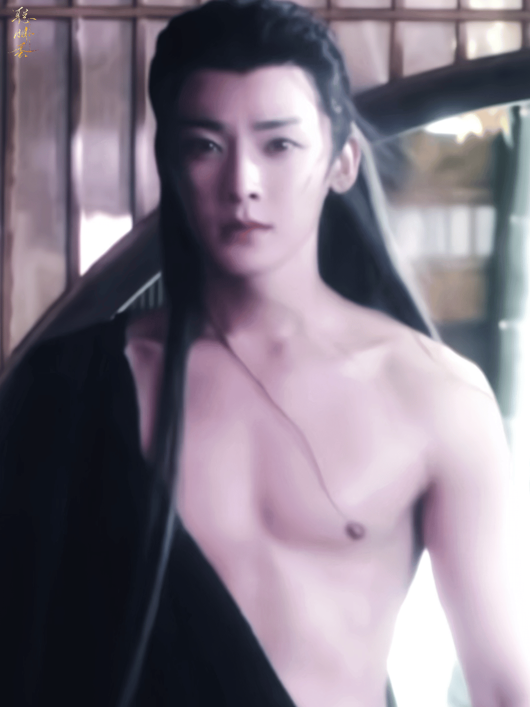 #侯明昊胸肌#这像好唯美[哇][心] ​​​