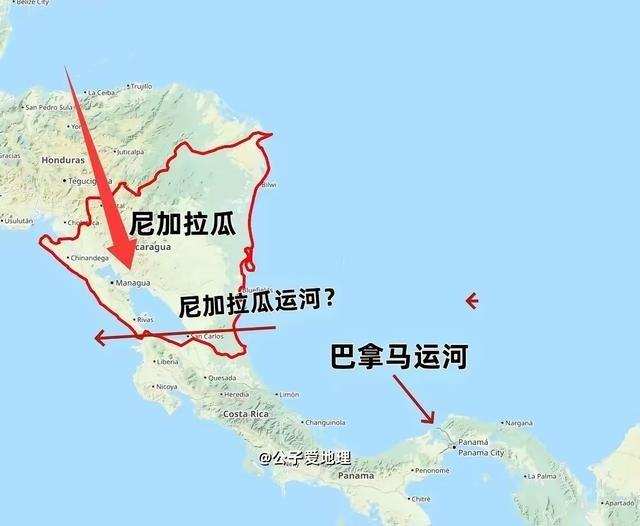 必须狠狠表扬尼加拉瓜，老天爷赏饭吃的地理天选之子！
尼加拉瓜的地理，真的是老天爷