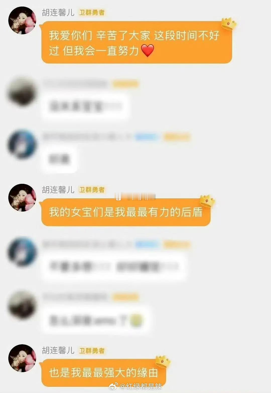 胡连馨在出事前也糊糊的，不过那时候买股她美貌的比较多。既然现在拍戏机会少了，但是