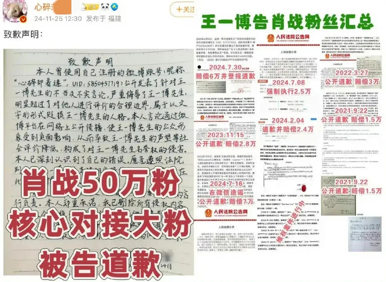 对接工作室的大粉被告，这是什么性质啊？
原来，肖战粉丝已经被告了这么多啊……
互