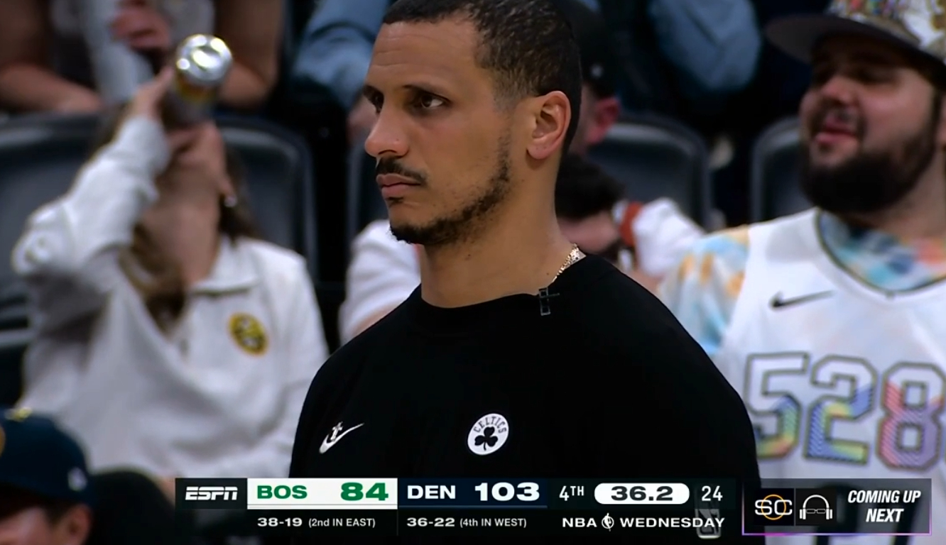 掘金主场大胜凯尔特人，终结对方四连胜。约基奇30分12篮板6助攻。对阵湖人时暴砍