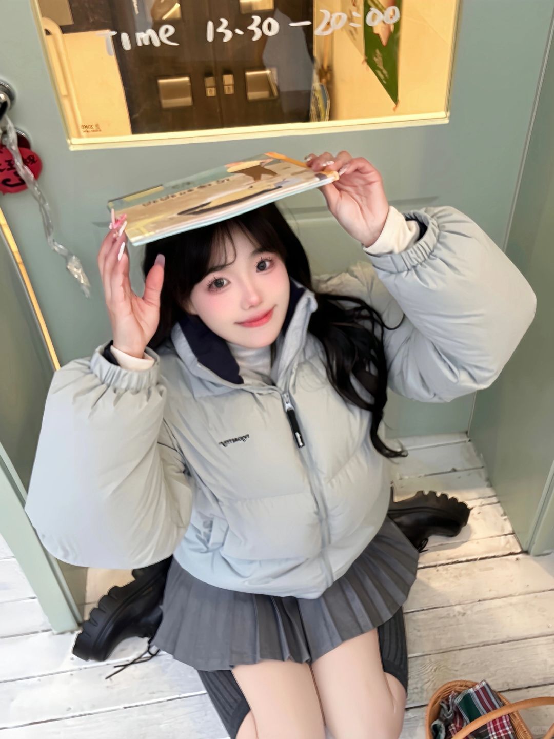 🐩跟着ins韩女学拍照｜妥妥韩国女高