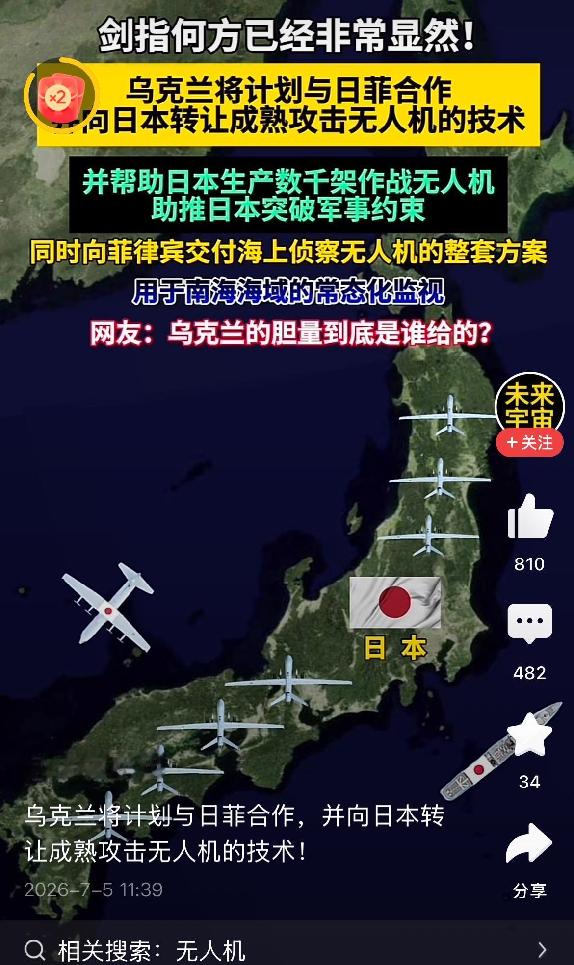 以前没有听说乌克兰与日本有什么关系。
俄乌战争爆发以后，日本大力支援乌克兰，目前