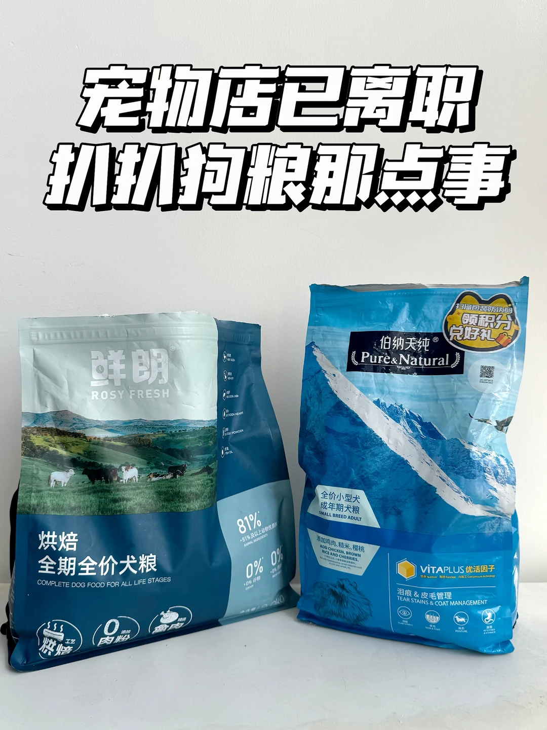 多年养狗人｜来说说狗粮那点事