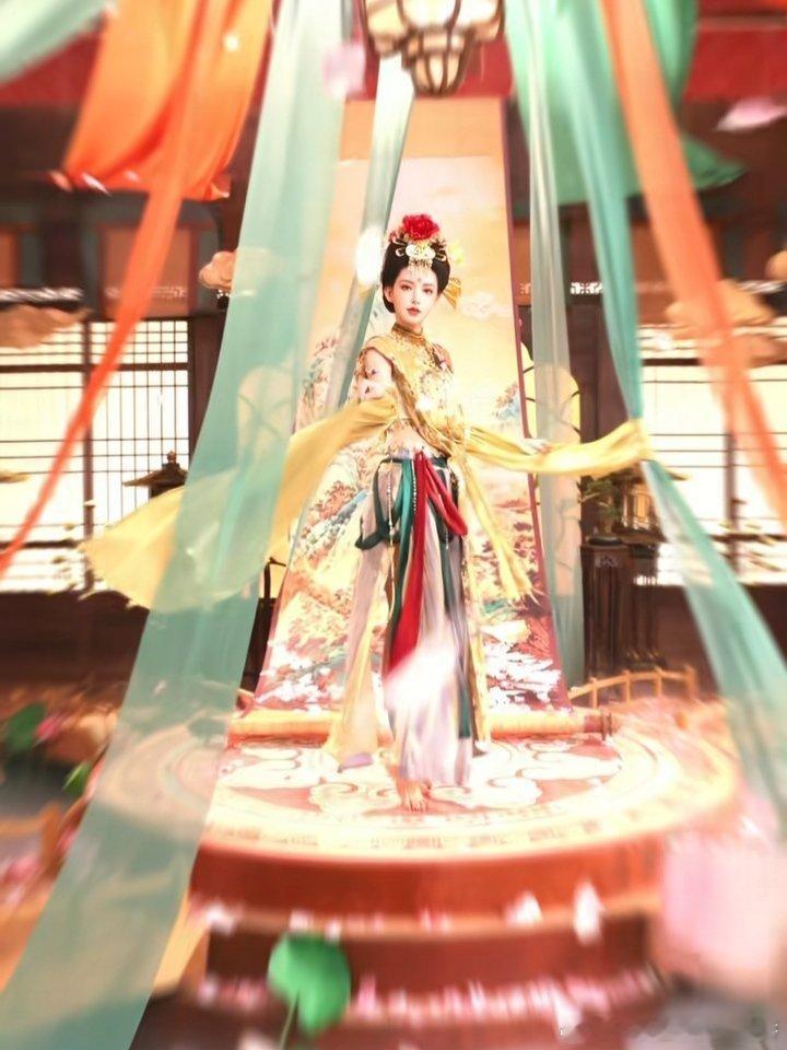 哇程潇这个造型好漂亮 