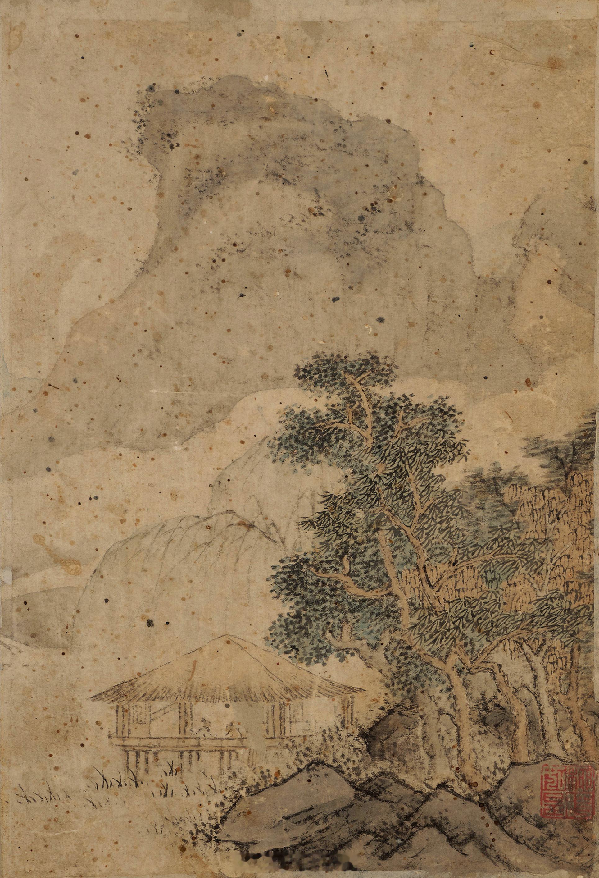 柳如是 1642年作 临古山水册 册页 （八开） 设色纸本题识：壬午春临古八帧，